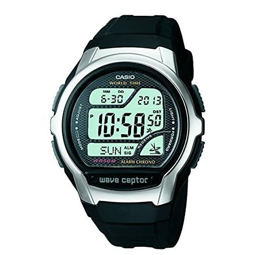 Casio Men`s WV58A-1AVCR Waveceptor Atomic Digital Watch