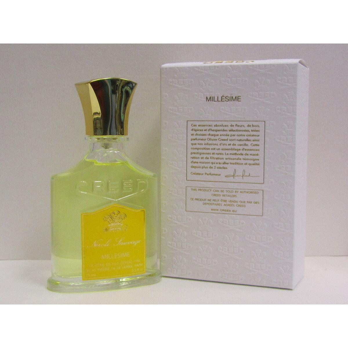 Creed Neroli Sauvage For Men 2.5 oz Millesime Eau de Parfum Spray