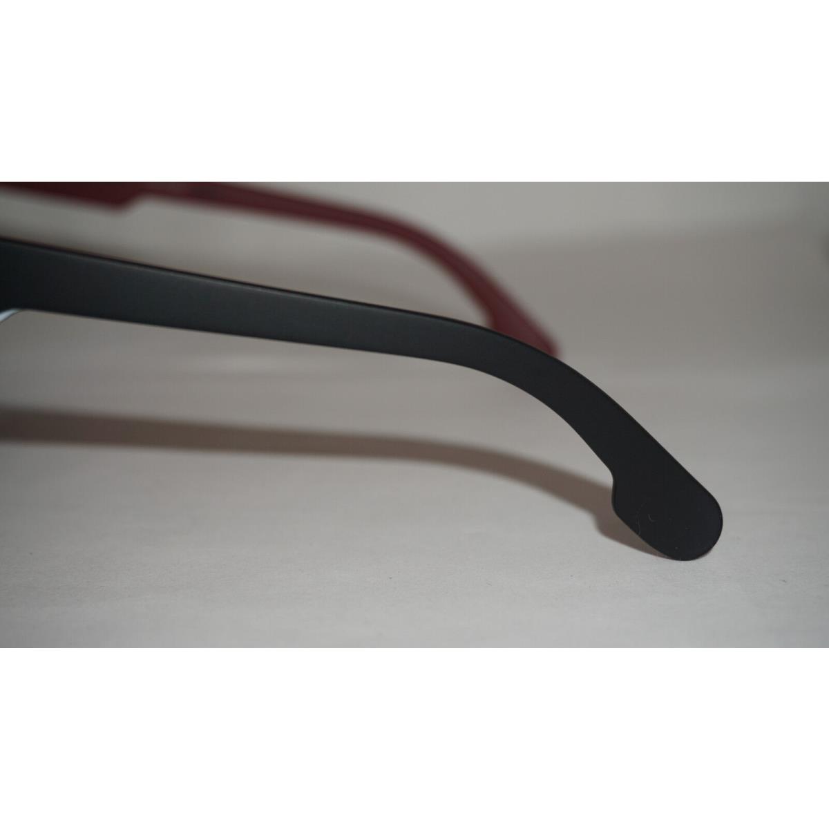 Carrera sunglasses  - Black Red Side Shields , Matte Black Red Frame, Grey Gradient Lens 6