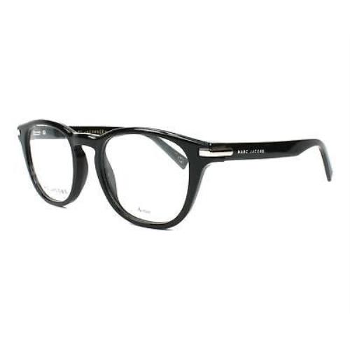 Marc Jacobs Marc 189 Col. 807 Black Eyeglasses Frame - Black , Black Frame, Demo Lens