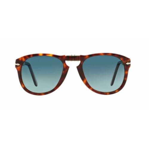 Persol sunglasses  - Havana Frame, Crystal Blue Gradient Lens 0