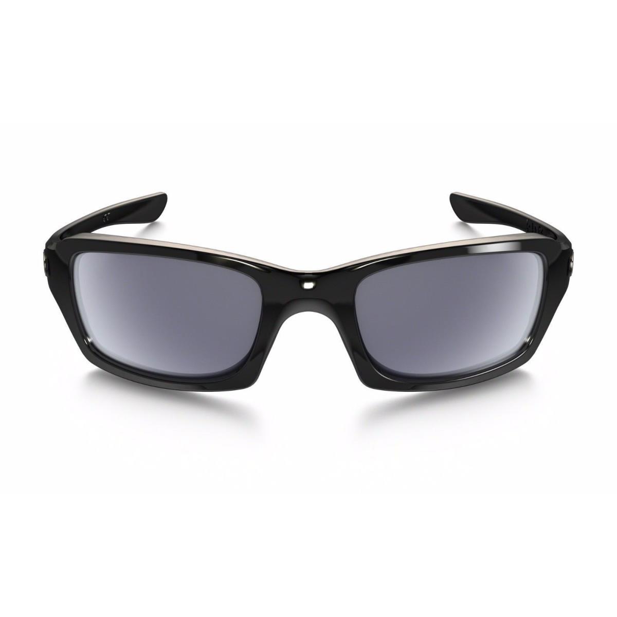 Oakley Fives Squared Sunglasses OO9238-04 Polished Black Frame Grey Iridium Lens
