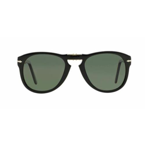 Persol sunglasses  - Black Frame, Crystal Green Lens 0