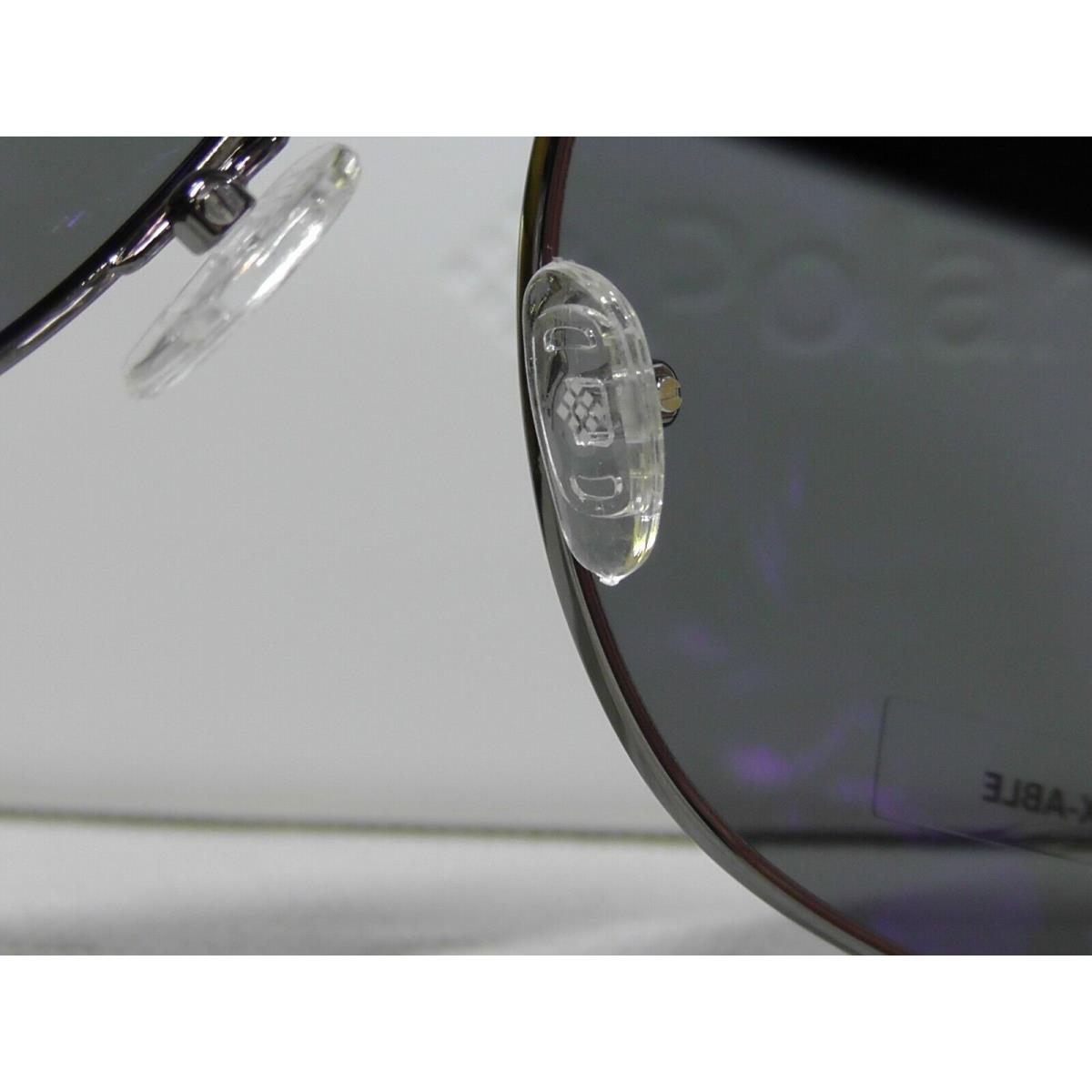 Polaroid sunglasses Aviator - Black/Ruthenium Frame, Gray Lens 9