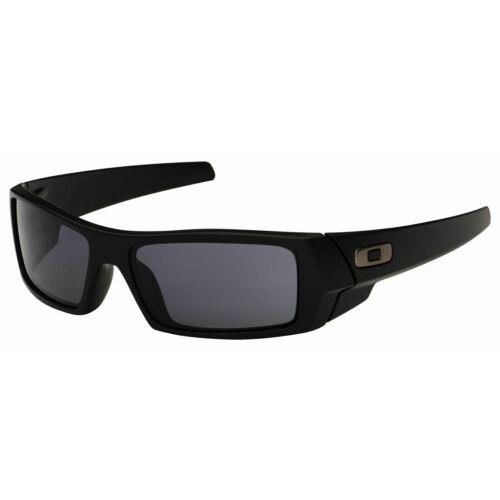 Oakley Gascan Matte Black 61 mm Men`s Sunglasses OO9014 03 473 61 - Black, Frame: Black, Lens: Gray