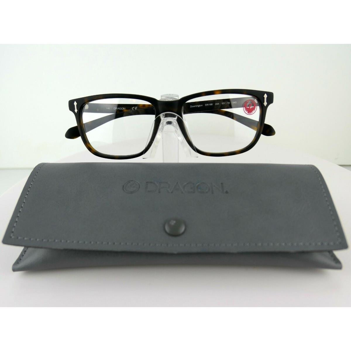 Dragon DR 188 Downington 244 Matte Tortoise 53 x 16 145 Eyeglass Frames