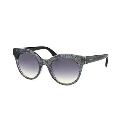 Jimmy Choo Sunglasses Mirta/s Rby 9C Glitter Black Grey/dark