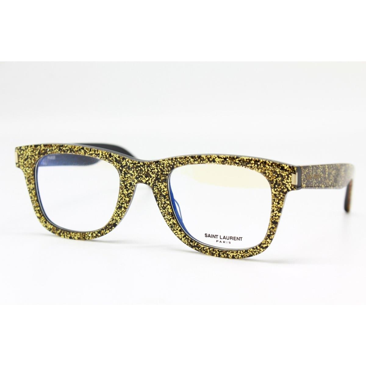 Yves Saint Laurent SL 50 011 Gold Sparks BK Eyeglasses 48-22