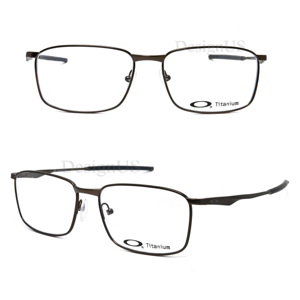 Oakley Wingfold OX5100-0252 Titanium Satin Pewter 52/16/139 Eyeglasses