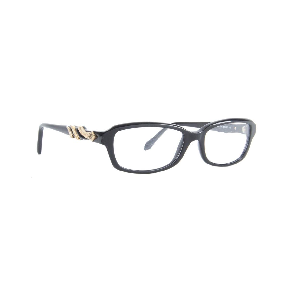 Roberto Cavalli Atik RC844 001 Black Plastic Eyeglasses Frame 54-17-140 RC0844