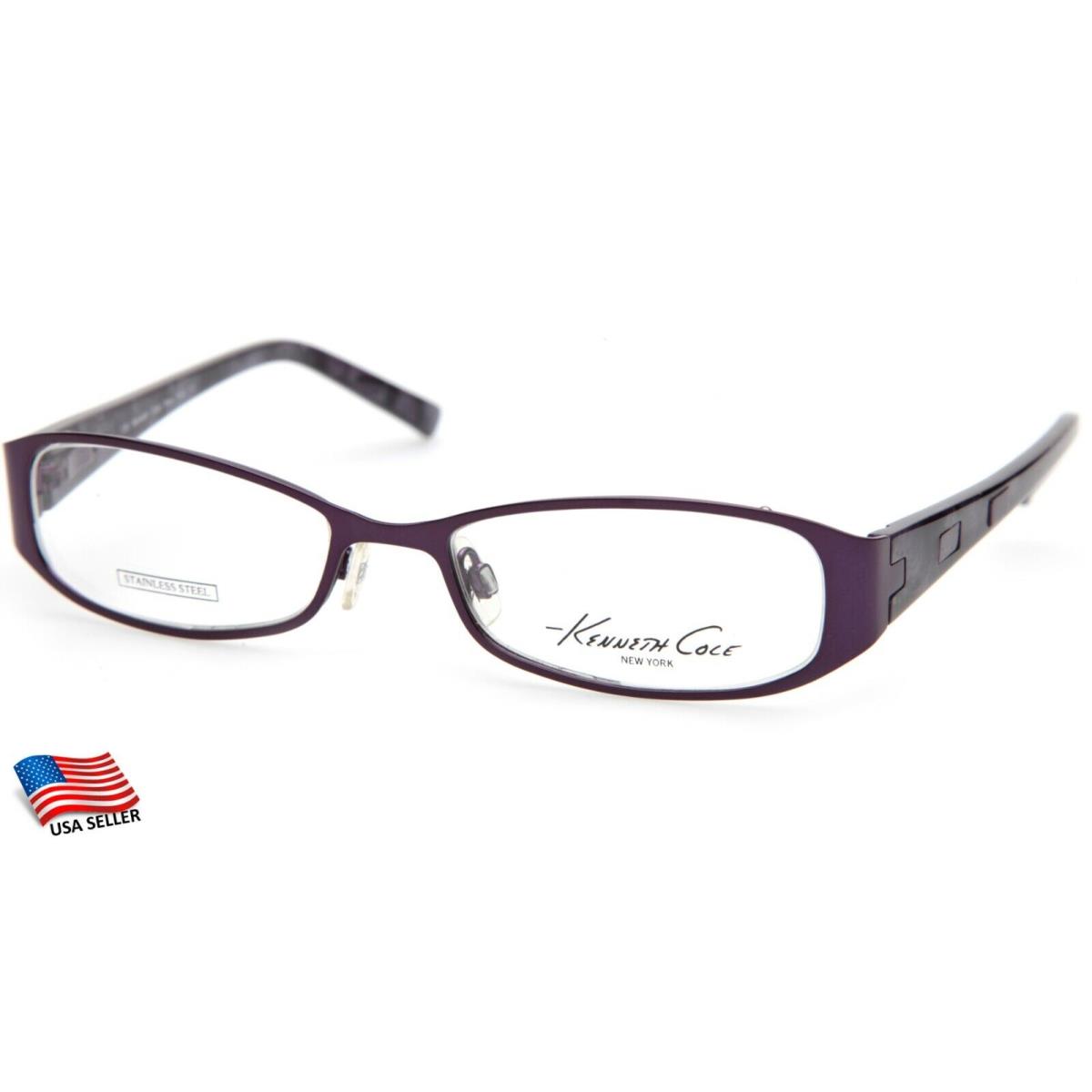 Kenneth Cole York KC165 col.082 Purple Eyeglasses Frame 50-17-135 B26mm