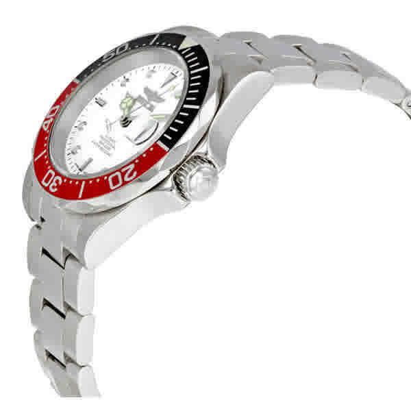 Invicta Pro Diver Automatic White Dial Coke Bezel Men`s Watch 9404