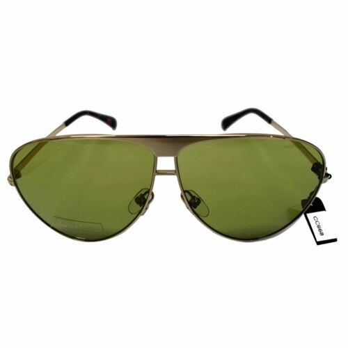 Givenchy GV 7128/S Pef Aviator Unisex Gold Sunglasses Green Lens