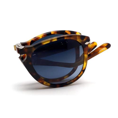 Persol sunglasses  - Light Havana Frame, Blue Lens 1