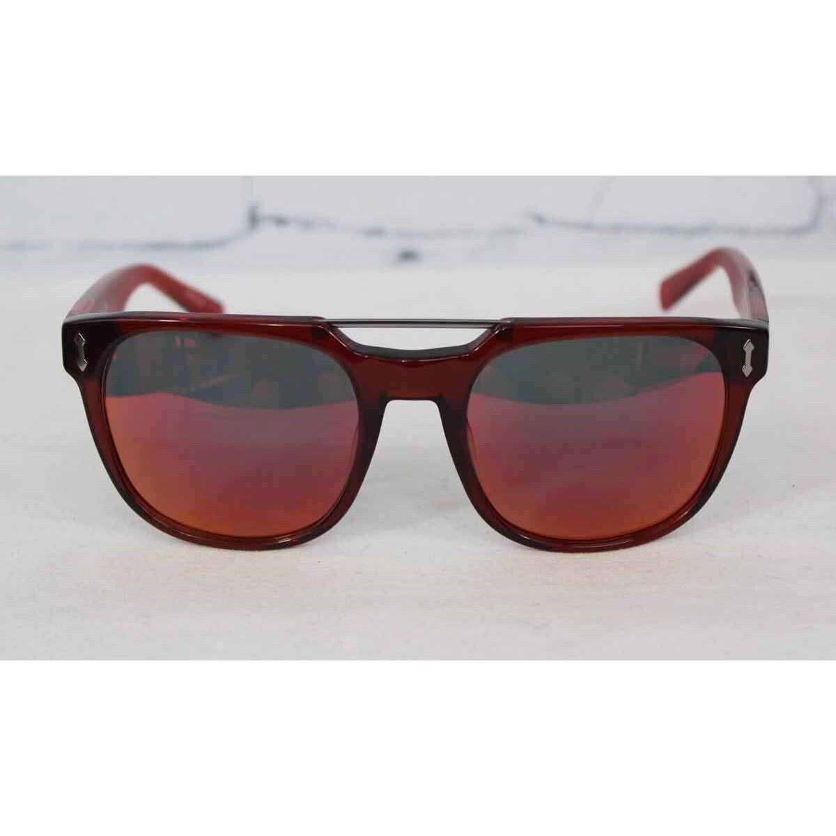 Dragon Mix Sunglasses Shiny Red Red Ion Lens