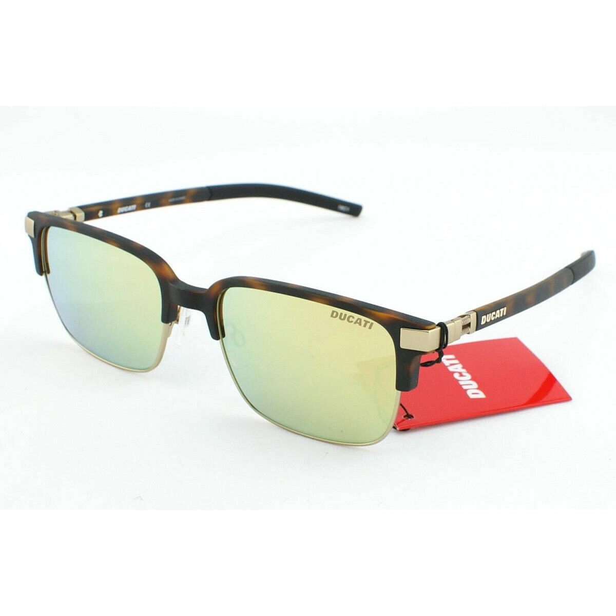 Ducati 5004 400 Tortoise Frame Brown/gold Lenses Unisex Sunglasses