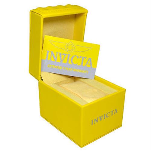 Invicta watch  - Blue Dial, Yellow Gold Band
