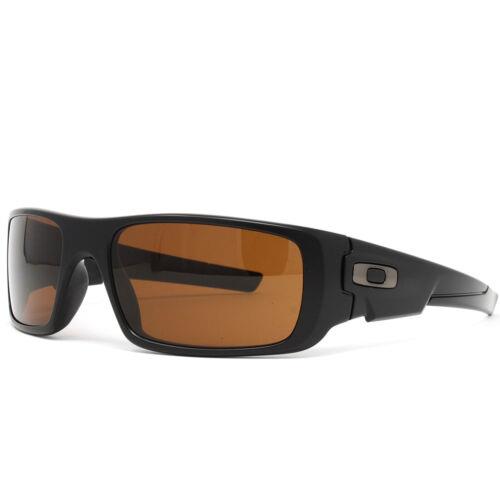 OO9239-03 Mens Oakley Crankshaft Sunglasses - Matte Black / Dark Bronze - Frame: Black, Lens: Dark Bronze