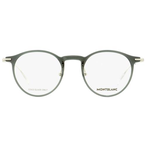 Montblanc Pantos Eyeglasses MB0099O 001 Gray/silver/transparent 48mm 0099