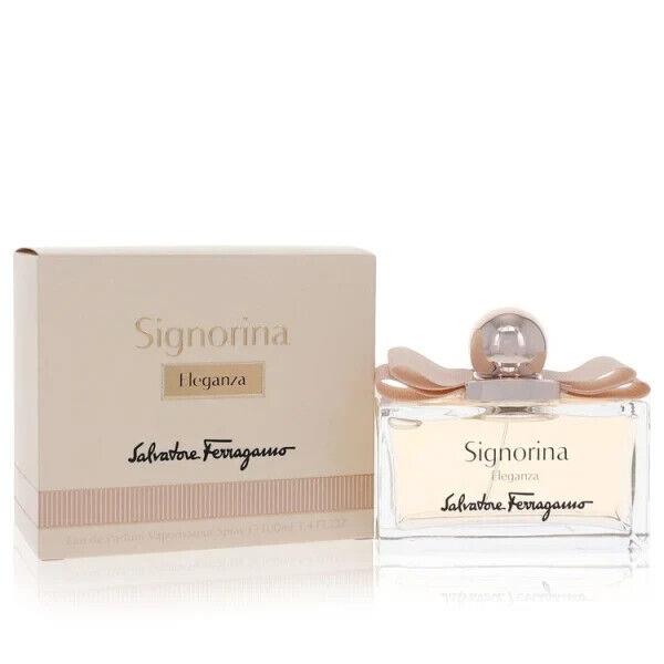 Signorina Eleganza by Salvatore Ferragamo Edp Spray 3.4oz/100ml For Women