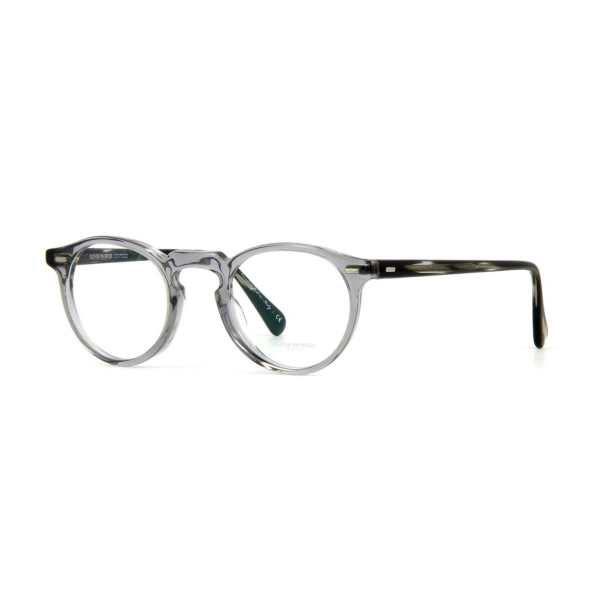 Oliver Peoples Gregory Peck OV 5186 Workman Grey Ebonywood 1484 Eyeglasses