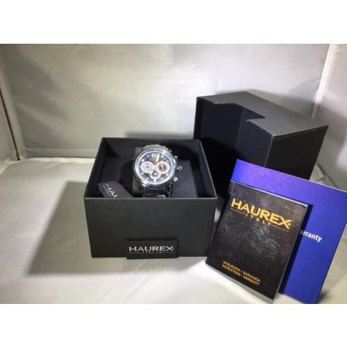 Haurex Italy Talento Gmt Men`s Watch 7A367UNO