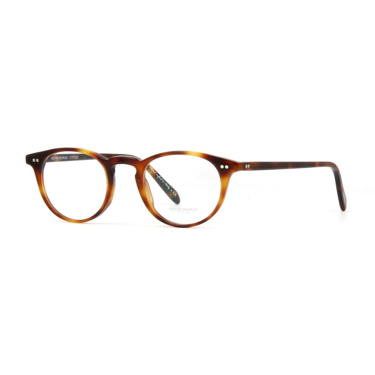 Oliver Peoples Riley-r OV 5004 Dark Mahogany 1007 Eyeglasses - Dark Mahogany Frame