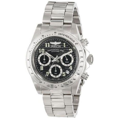 Invicta Speedway Chronograph Black Dial Men`s Watch 17025