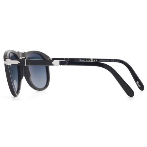 Persol sunglasses Steve McQueen - Black Frame, Blue Lens 0