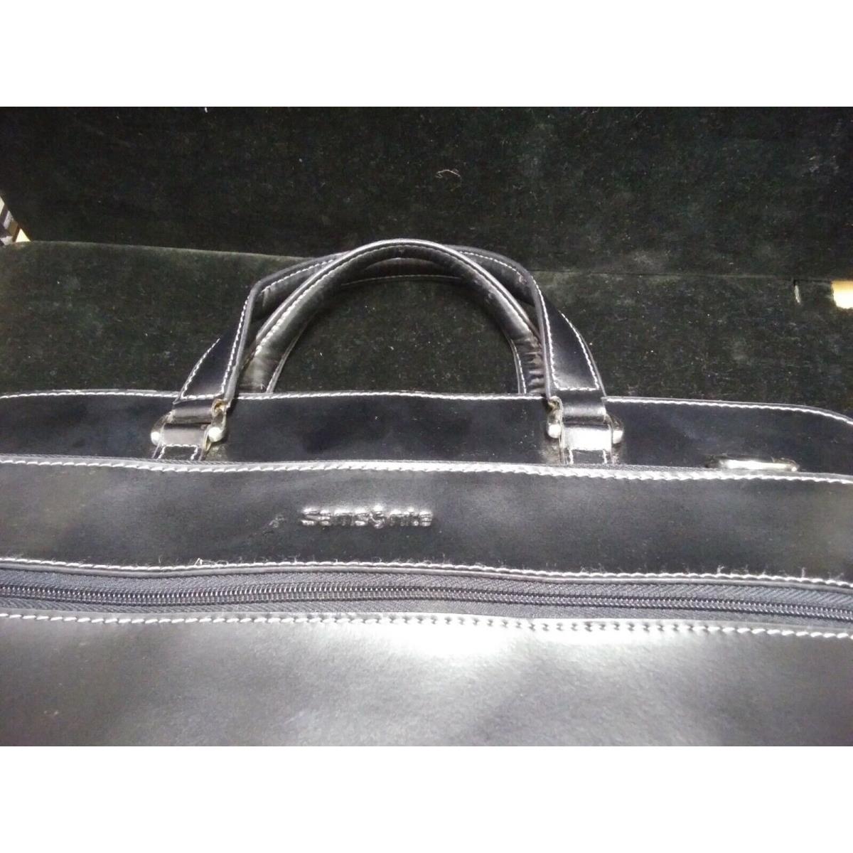 Samsonite Women`s Leather Black Tote Bag