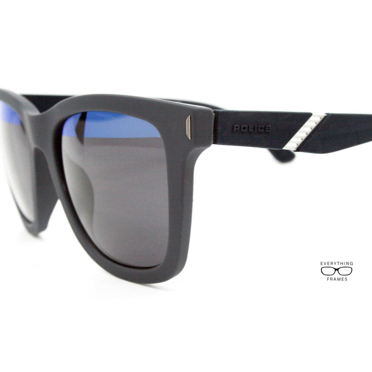 Police SPL352 92EH Speed1 Matte Gray Sunglasses 52