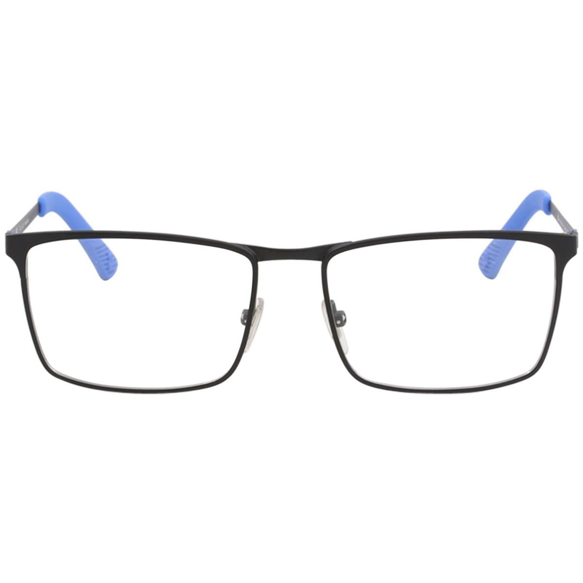 Police Men`s Eyeglasses Edge 4 VPL555 VPL/555 0531 Black Optical Frame 55mm