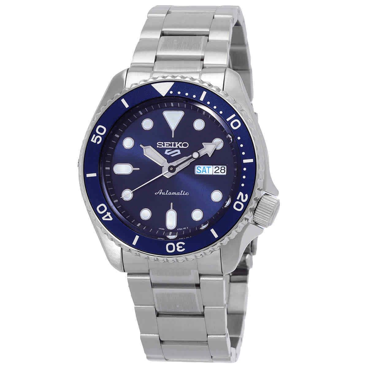 Seiko 5 Sports Automatic Blue Dial Men`s Watch SRPD51K1