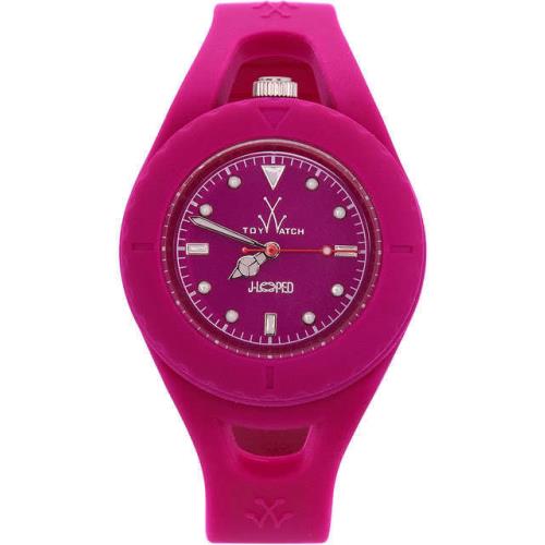 Toy Watch JL04PS Hot Pink Jelly Looped Womens Watch