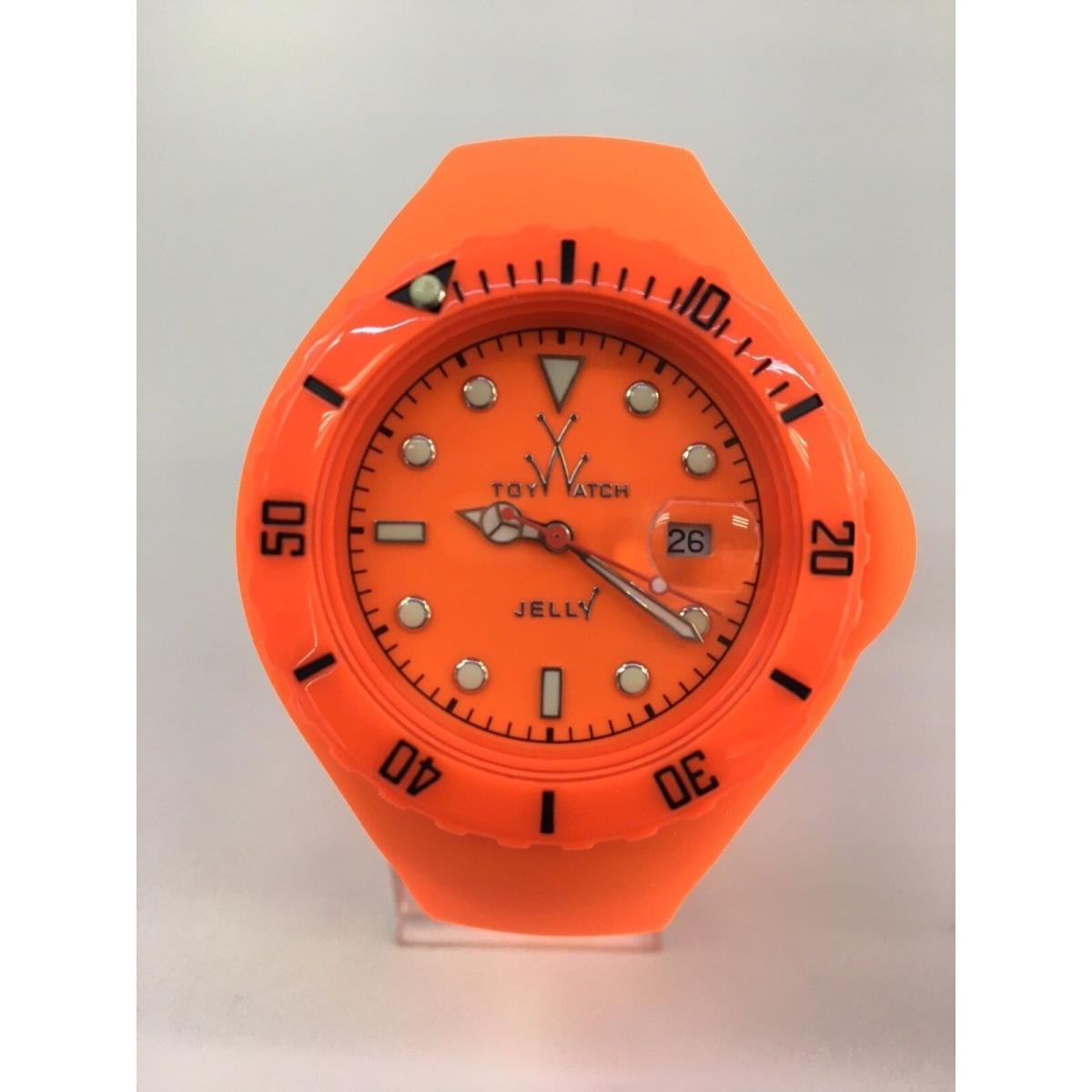 Toywatch Toy Watch JTB030R Neon Orange Unisex Sport Watch