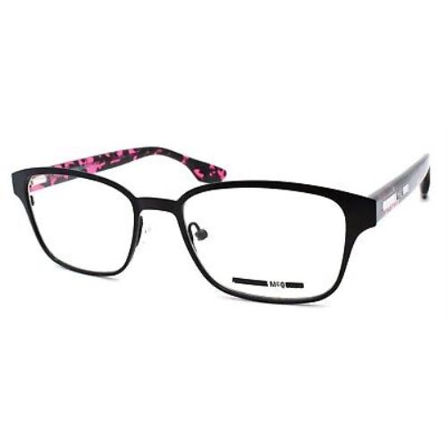 Mcq Alexander Mcqueen MQ0042O 004 Women`s Eyeglasses 52-17-145 Black / Pink