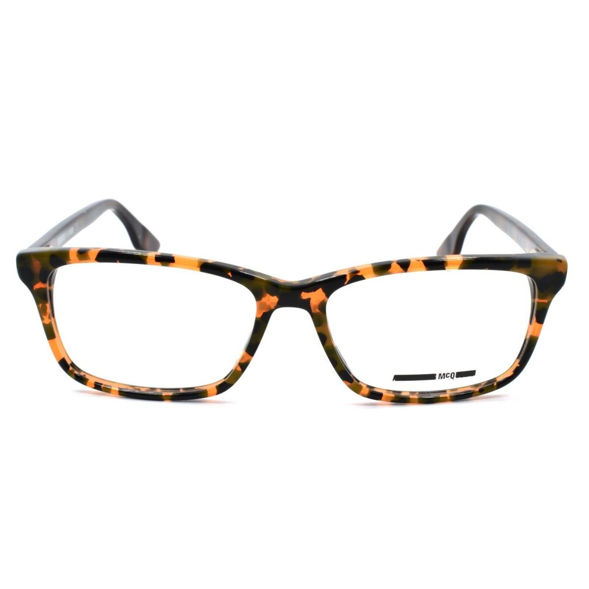 Mcq Alexander Mcqueen MQ0064O 004 Unisex Eyeglasses Frames 54-16-150 Havana