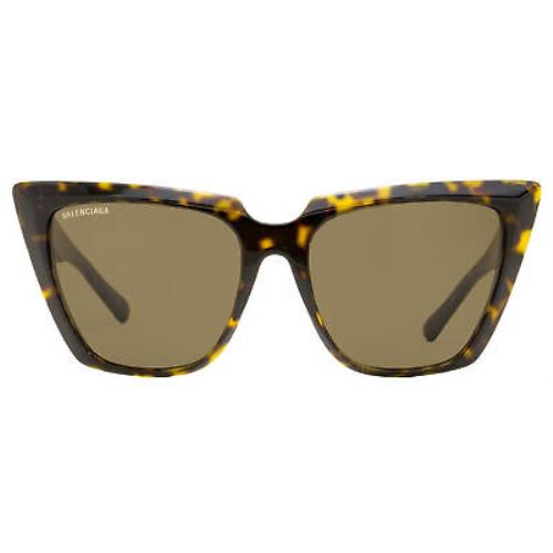 Balenciaga sunglasses  - Havana Frame, Brown Lens 0