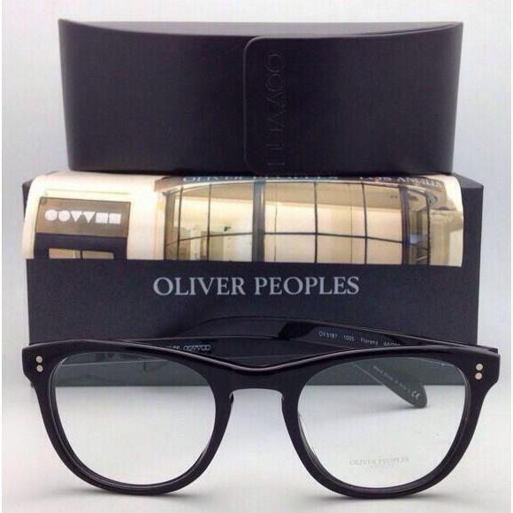 Classic Oliver Peoples Eyeglasses Florenz OV 5187 1005 46-20 Black Frames