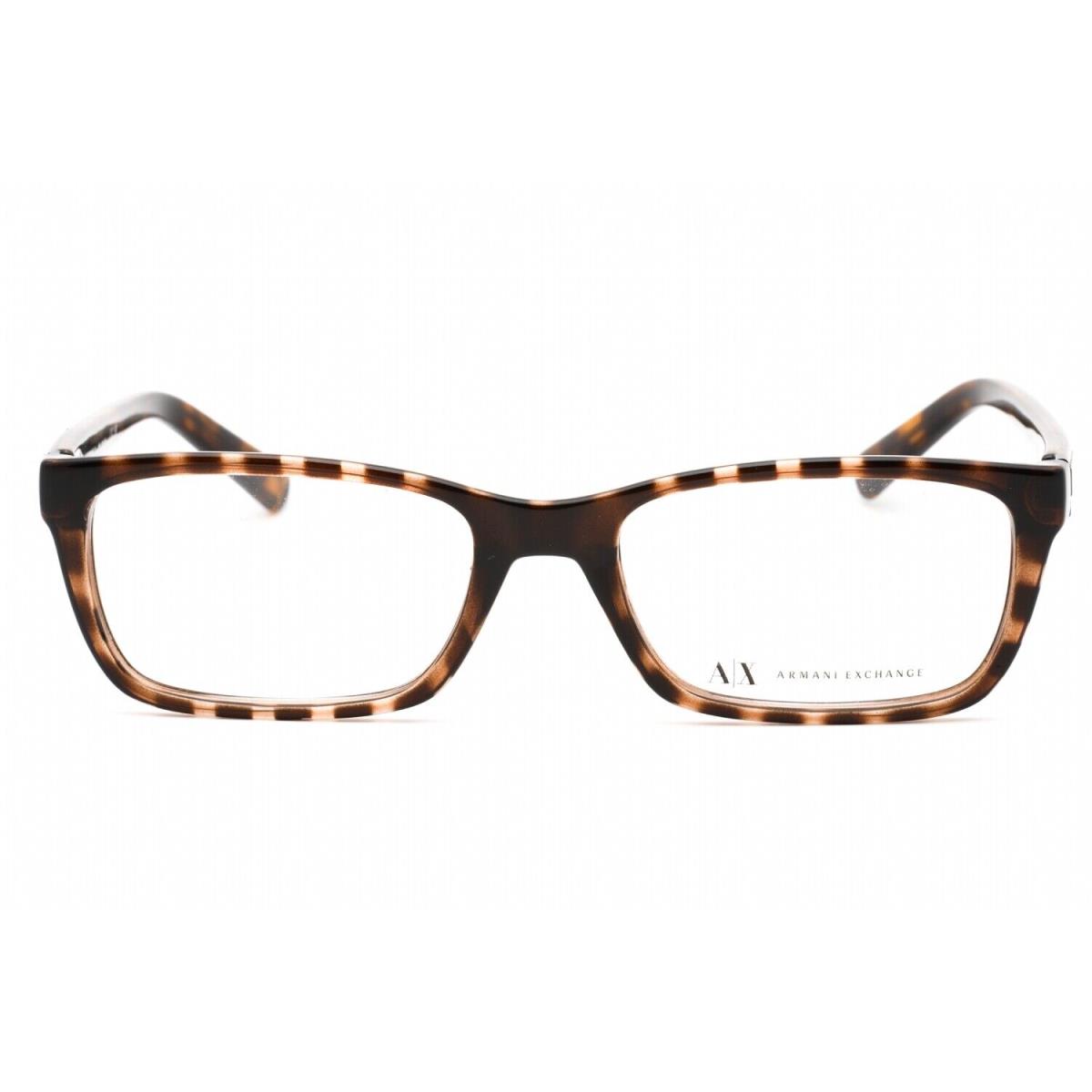 Armani Exchange AX3007 8037 Eyeglasses Havana Frame 53 Mm