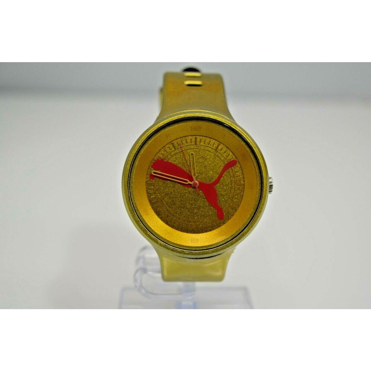 Puma Gold Bronze Rubber 45mm PU910871005 Watch