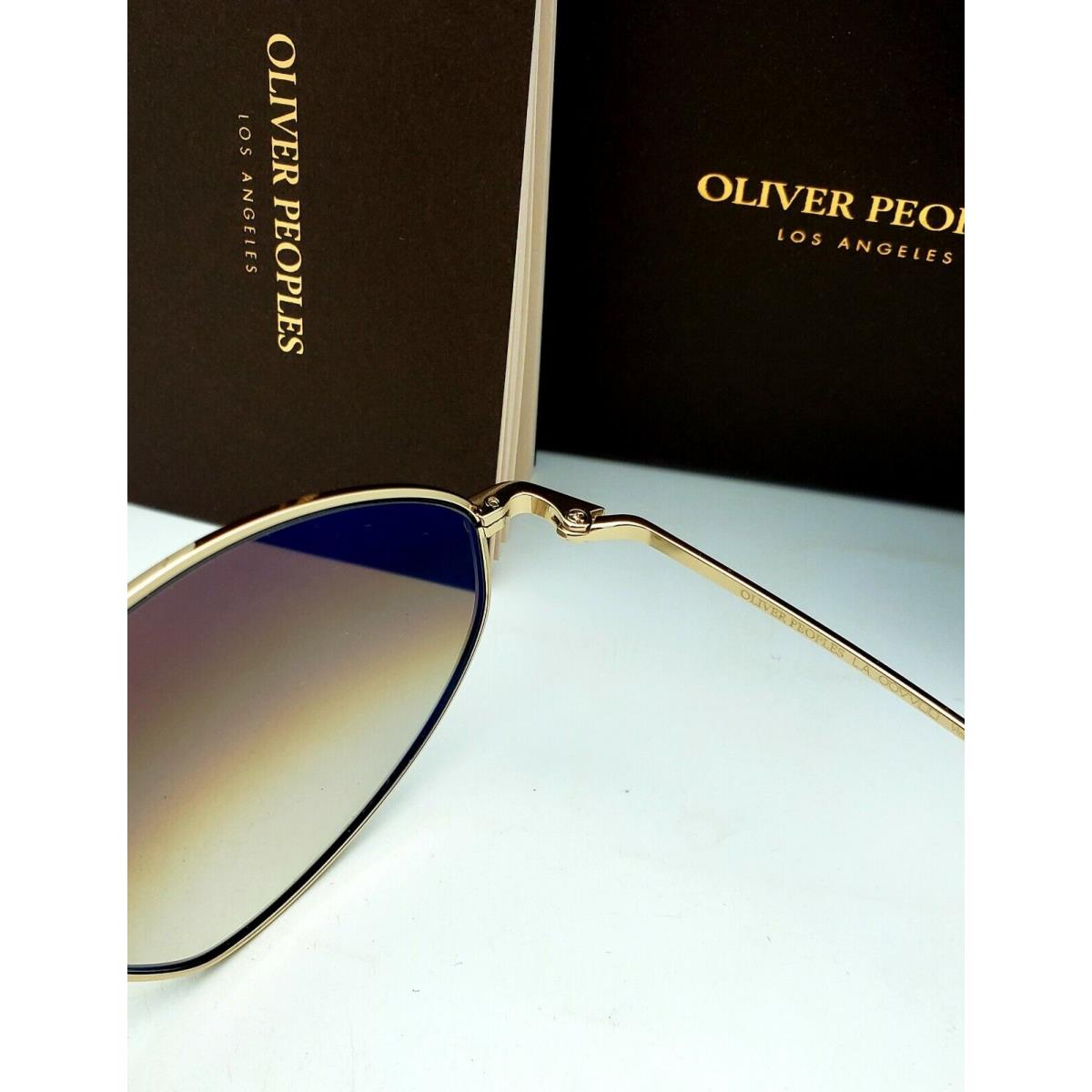 Oliver Peoples Kallen Sunglasses OV 1261-S 503551 Gold Frame Brown Fade  Lens - Oliver Peoples sunglasses - 827934429604 | Fash Brands