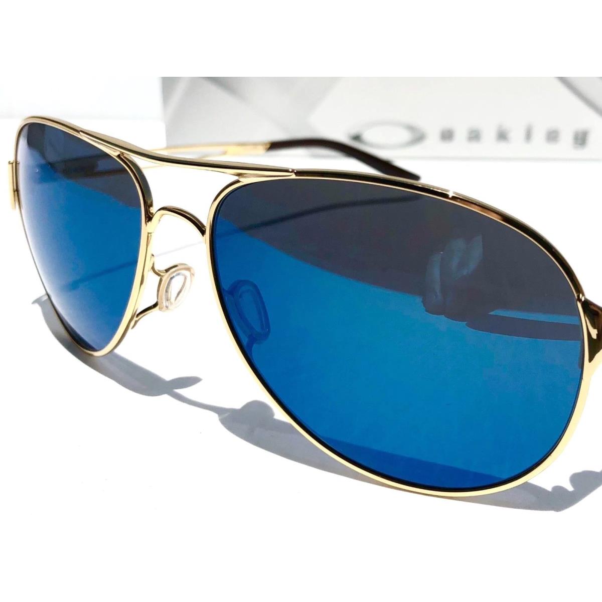 Oakley sunglasses  - Gold , Gold Frame, Blue Lens