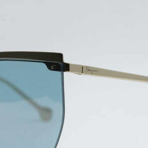 Salvatore Ferragamo sunglasses  - Frame: Gold/Blue, Lens: Blue, Code: 1