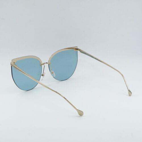 Salvatore Ferragamo sunglasses  - Frame: Gold/Blue, Lens: Blue, Code: 2