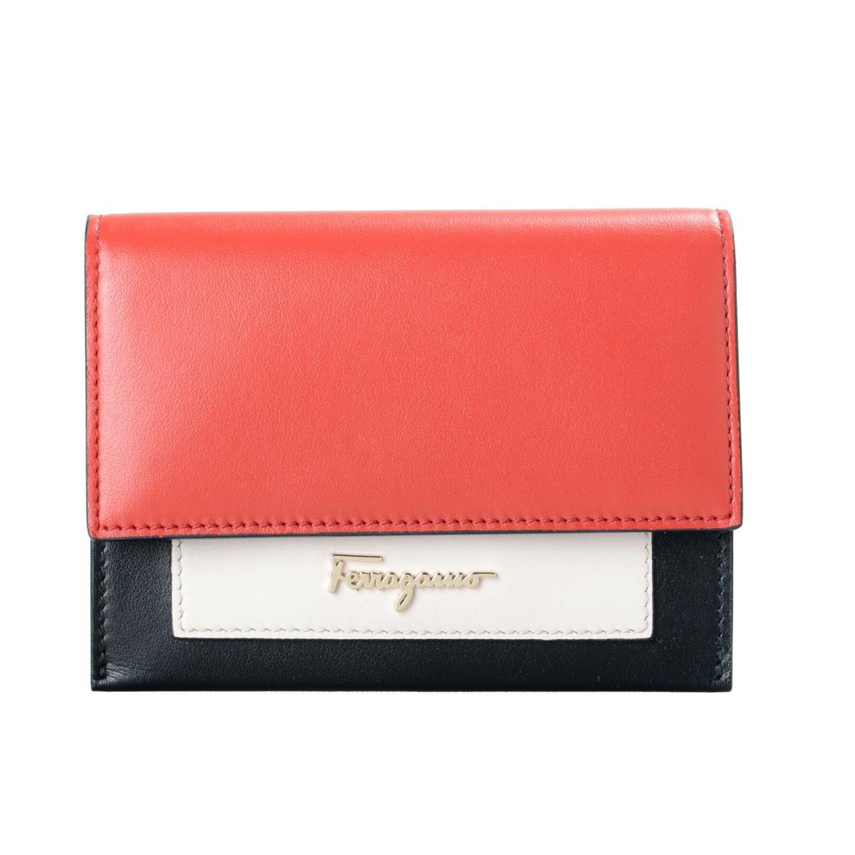 Salvatore Ferragamo Women`s Multi-color Leather Wallet