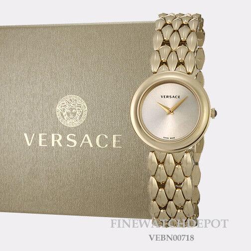 Versace Women`s `v-flare` Quartz Tone Stainless Steel Watch VEBN00718