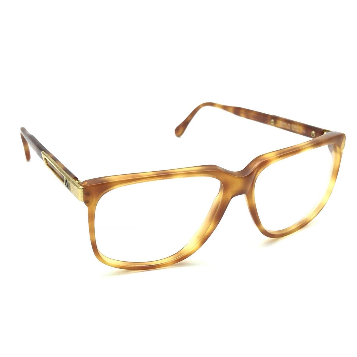 Valentino V 061 103 Women`s Tortoise Gold Square Eyeglasses 56-15 145 Italy Nos