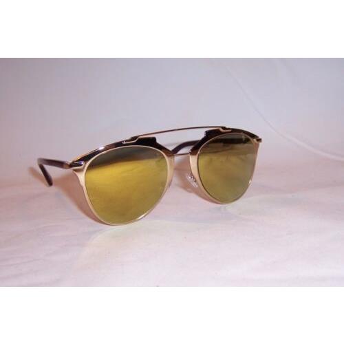 Christian Dior Reflected/s YC2-K1 Gold/gold Mirror Sunglasses