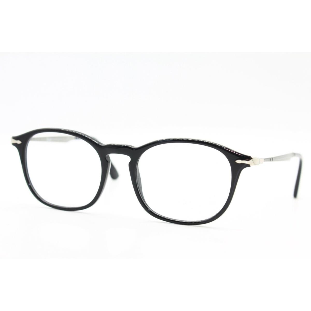 Persol P 3179-V 95 Black Eyeglasses Frame RX 51-19